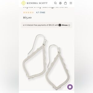 Kendra Scott Sophia Drop Dangle Earrings